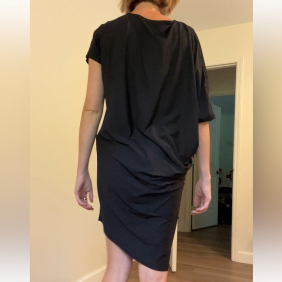 Athleta Asymmetrical Dress Swim Coverup Beach Travel cover up small - Picture 5 of 6